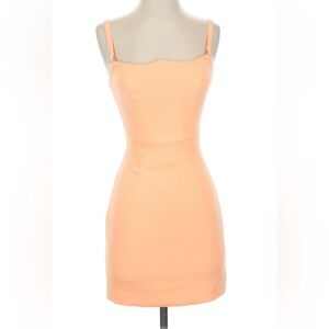 House of CB peach dress “issa”